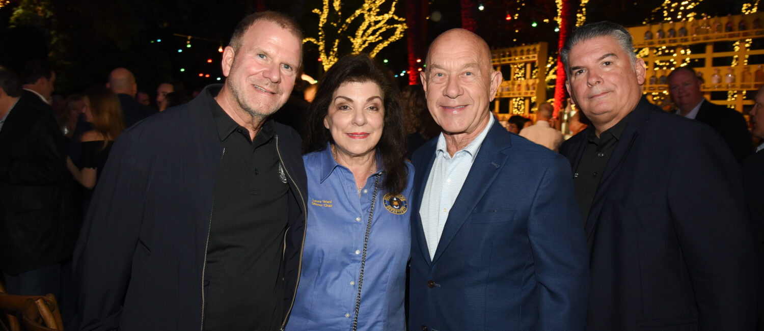 Tilman Fertitta Family Home, Laura Ward, Mayor John Whitmire, Police Chief J. Noe Diaz; Photo Credit Alexander’s Fine Portraits (Photo by Alexander's Fine Portrait Design )