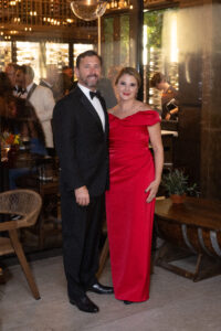 Tim and Nadine Balombin BAFTX Gala (Photo by Wilson Parish)