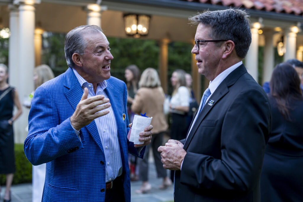 Todd Furness and Peter Lebedevs (Photo by Corey Wernecke)