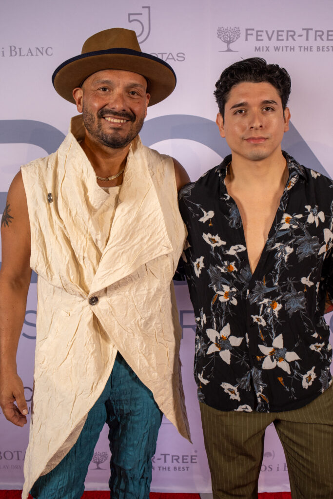 Tony Gutierrez, Daniel Villareal at BCN Taste & Tradition's celebration of 10 years and a Michelin star