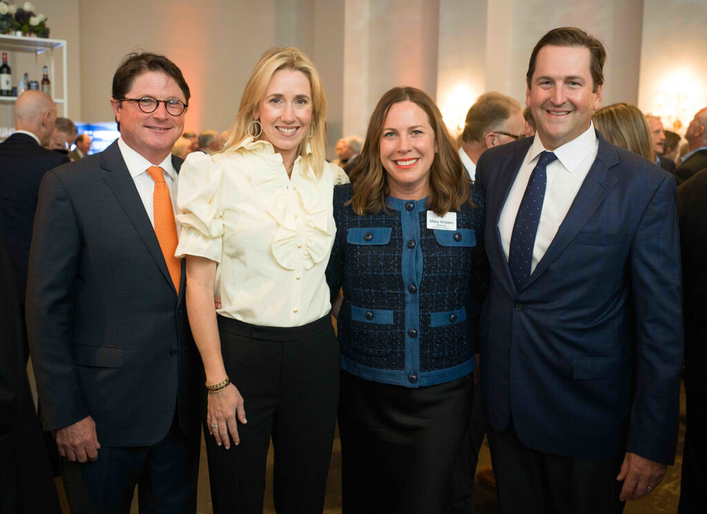 Tucker & Allison Knight, Mary Kristen & David Valentin at the Amazing Place annual dinner. (Photo by Daniel Ortiz)
