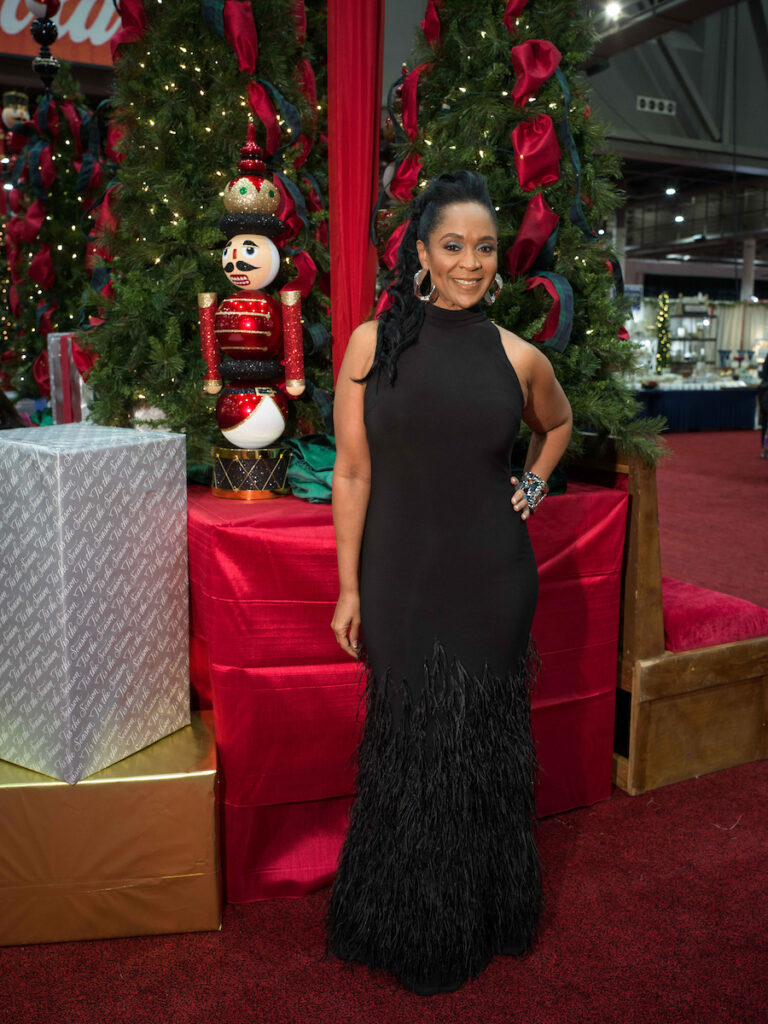 Twana Griffith Faykus at the Houston Ballet Nutcracker Market Wells Fargo Preview Party
