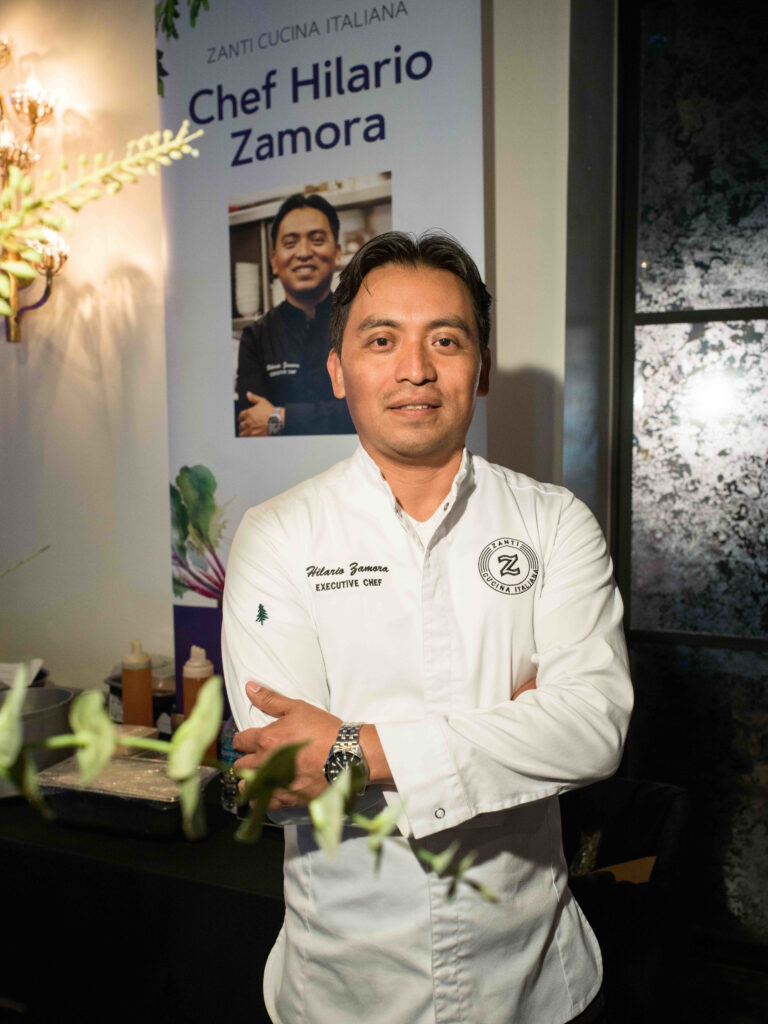  Zanti Executive chef Hilario Zamora at March of Dimes Signature Chefs. (Photo by Daniel Ortiz)