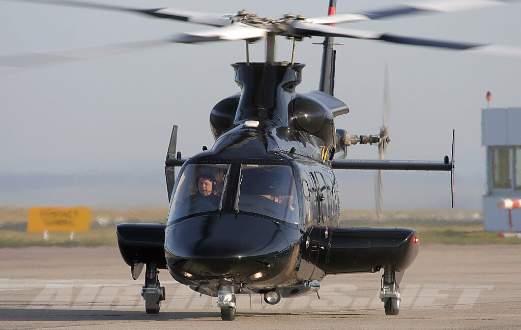 Helicopter Operated by American Jet International.