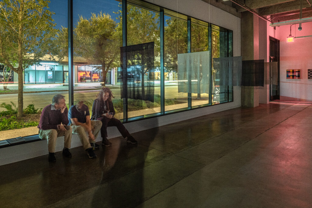 Kristin Marie Bachmann's "At The Still Point [Part 3]" is on view at the Ion through Monday, January 31. (Photo by Paul Hester)