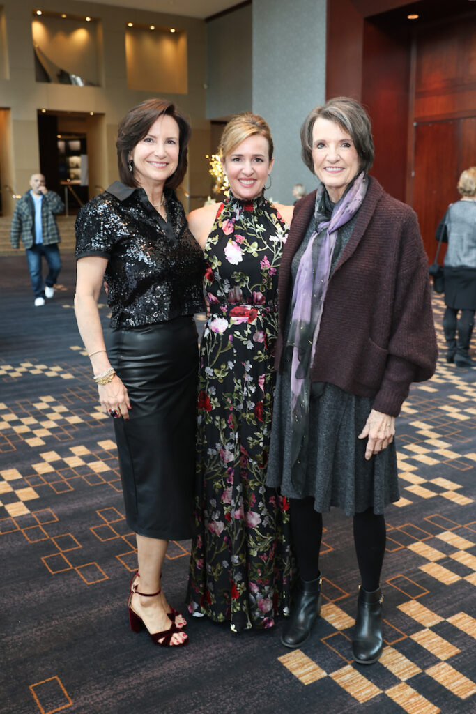 Dolly Thomas, Kelly Ranucci, Thelma Jean Goodrich at the Angels of Hope Luncheon (Photo by Priscilla Dickson)