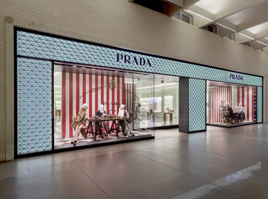 The new Prada boutique at NorthPark Center