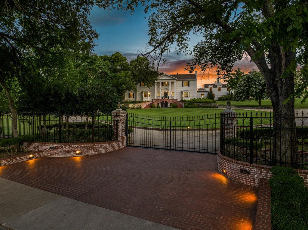4132 Edgehill Road is the most expensive house on the market in Fort Worth right now at $11,995,000.