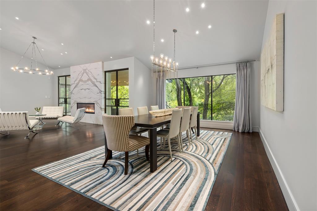 2103 Indian Creek Drive features sharp design, marble features, and an incredible outdoor space.