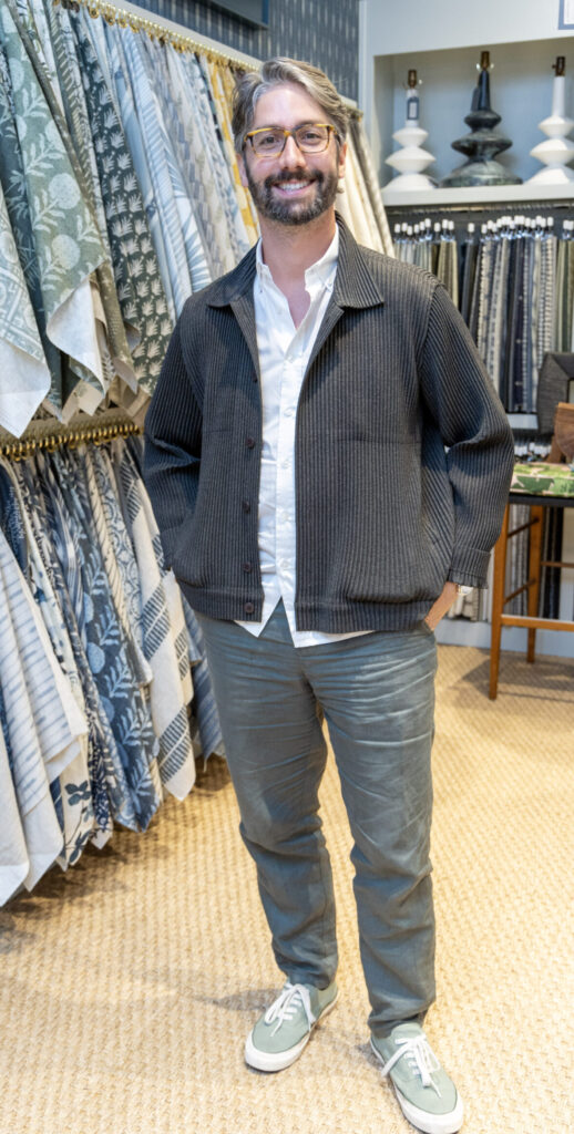 Andrew Uline at JAMES Showroom