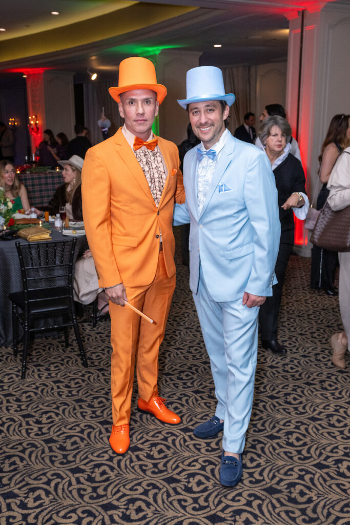 Dandies including Jim Hermes at La Petite Maison (Photo by Jacob Power)