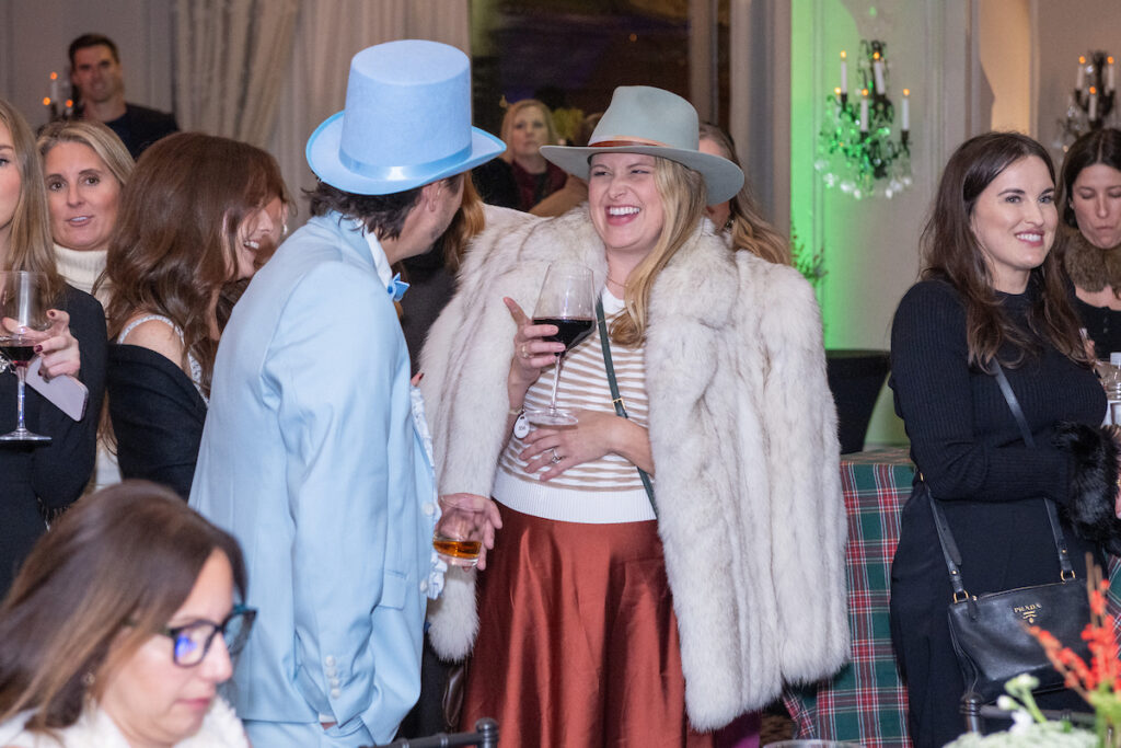 Jim Hermes, Allison Weaver of Oyster Creek Studios attends La Petite Maison (Photo by Jacob Power)