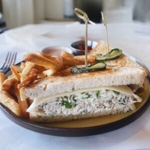 AT Bistro Dallas lunch