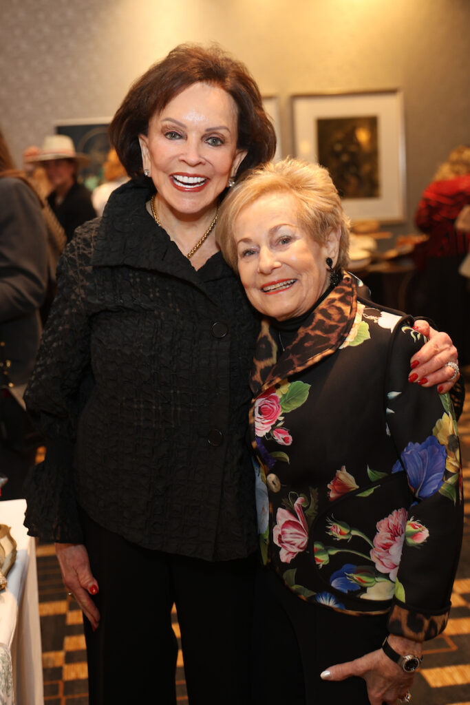 Lou Ebert, Millie Anhalt at the Angels of Hope Luncheon (Photo by Priscilla Dickson)