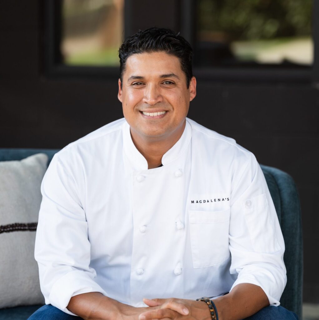 This year, Chef Rodriguez will be spending Christmas charring octopus with his oldest son. (Courtesy)