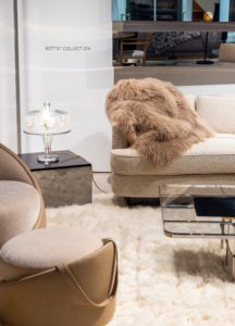 Lauren Rottet’s furniture collection at Gala Design-Studio (Photo by Chloe Kissner)