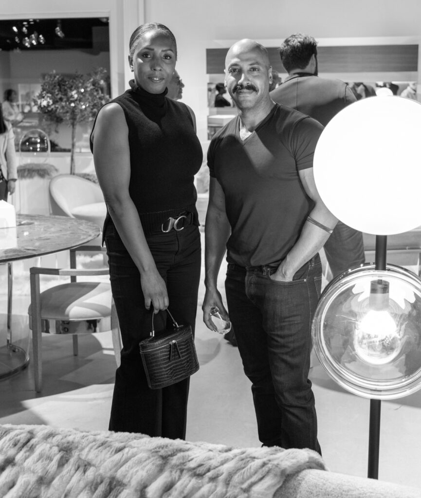 Jana Brosseau & Marc Houston at Rottet Collection at Gala Design-Studio (Photo by Chloe Kissner)