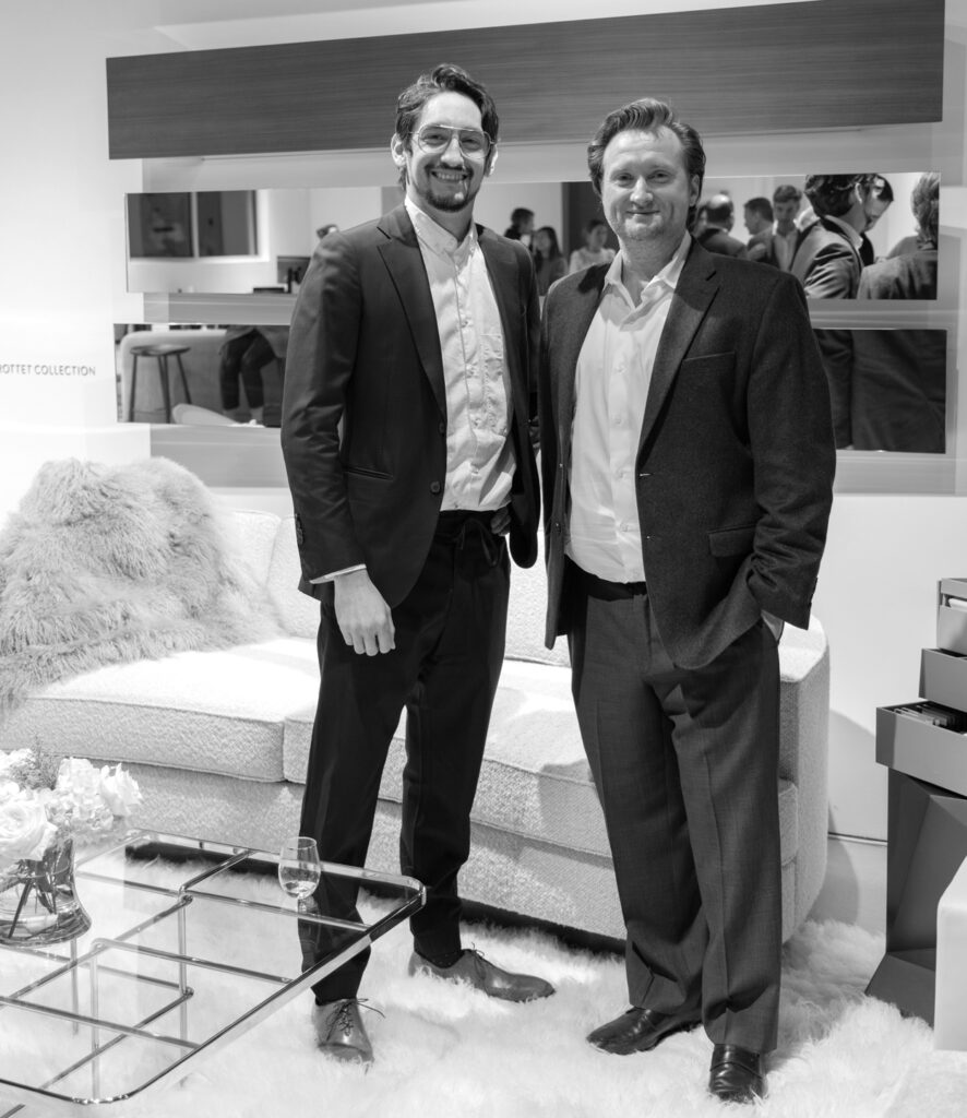 Marquez Colby, Kyle Rottet at Rottet Collection at Gala Design-Studio (Photo by Chloe Kissner)
