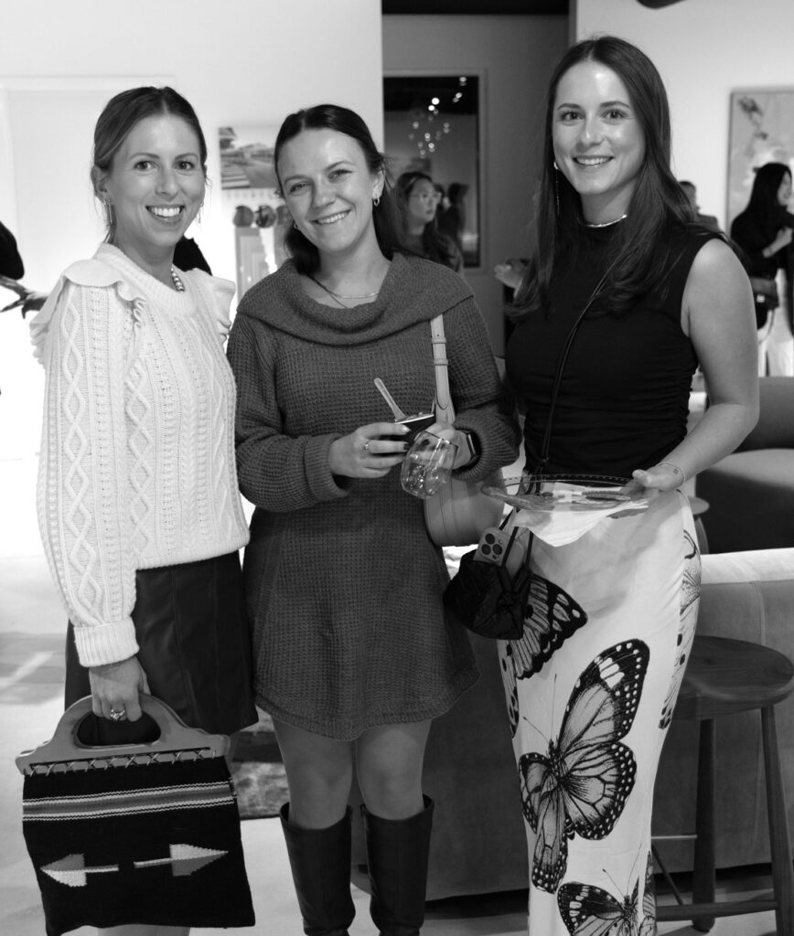 Allie Stamos, Meg Stamos, Marysia Kosacka at Rottet Collection at Gala Design-Studio (Photo by Chloe Kissner)