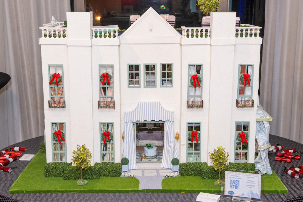 Amy Kummer's dollhouse for La Petite Maison (Photo by Jacob Power)