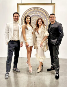 9. Nick and Sneha, Salima and Chris Merchant (Photo by Quy Tran)