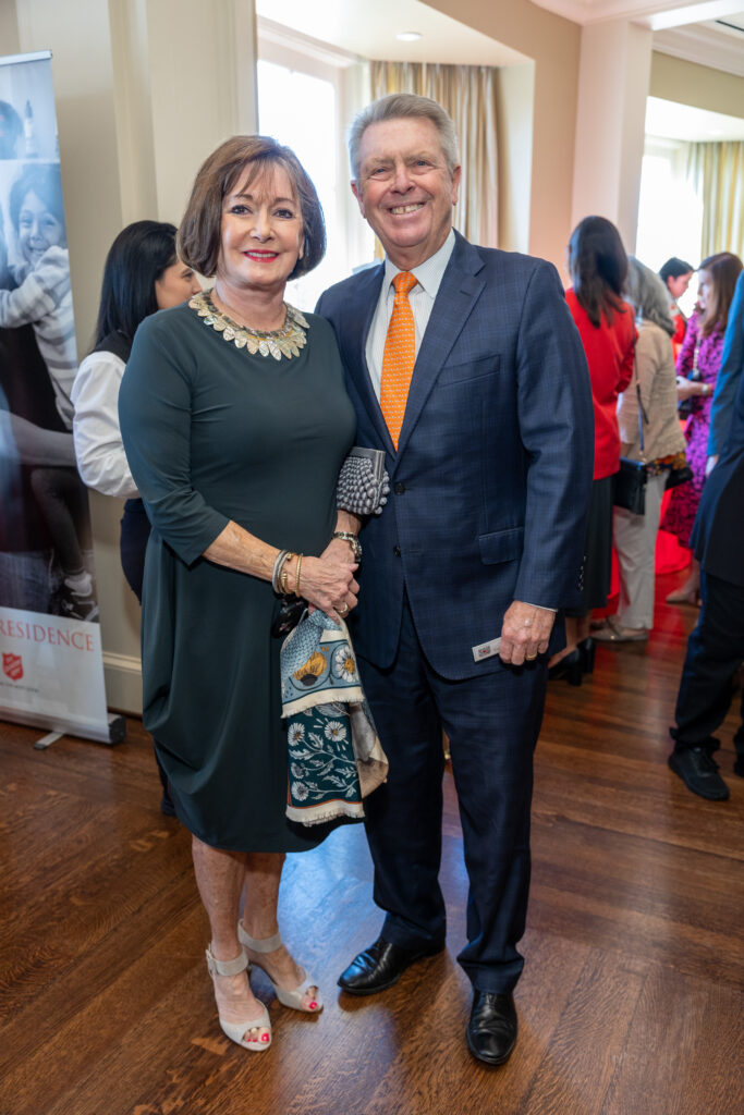 Cathy & Joe Cleary at the Salvation Army of Greater Houston 30th annual luncheon (Photo by Jenny Antill)