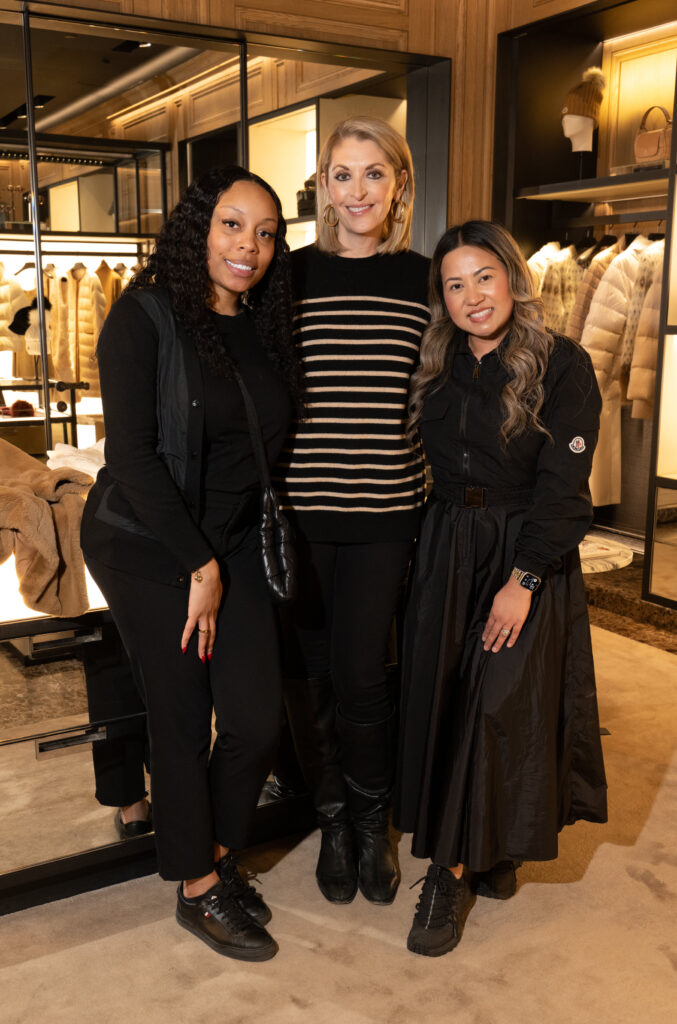 Champrielle Staples, Victoria Snee, Cat Mendiola (Photo by George Fiala)