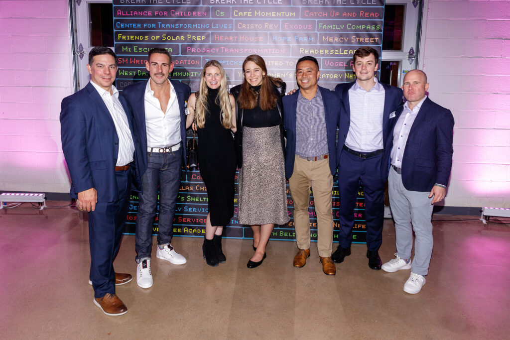 John Marino, Steve Kenul, Brianna Murphy, Caley Watnick, Ben Chiu, Spencer Rowley, Mike Collins (Photo by William Neal)