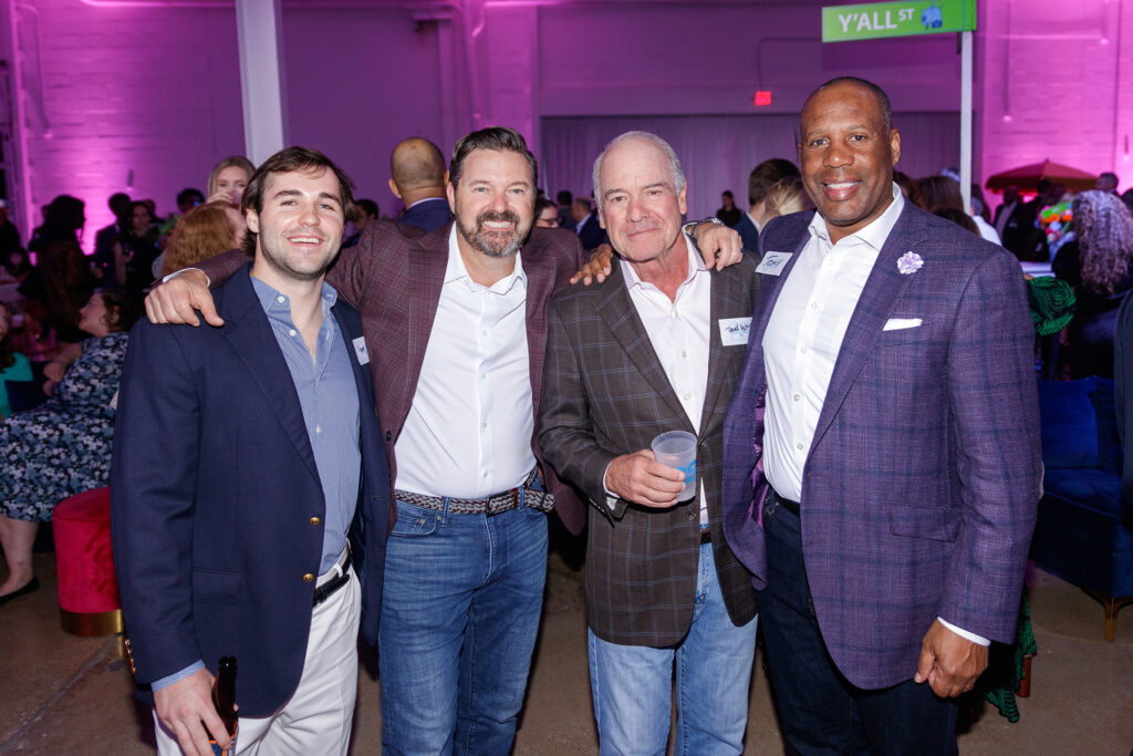 Cooper Reid, Ethan Booth, David McGuire, Tony Banks (Photo by William Neal)