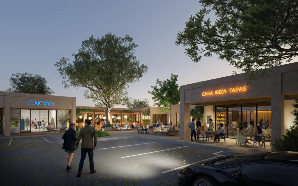 The planning and design approach was centered on enhancing connectivity and establishing The Seam as the social and geographical heart of the Design District. (Courtesy Rendering)