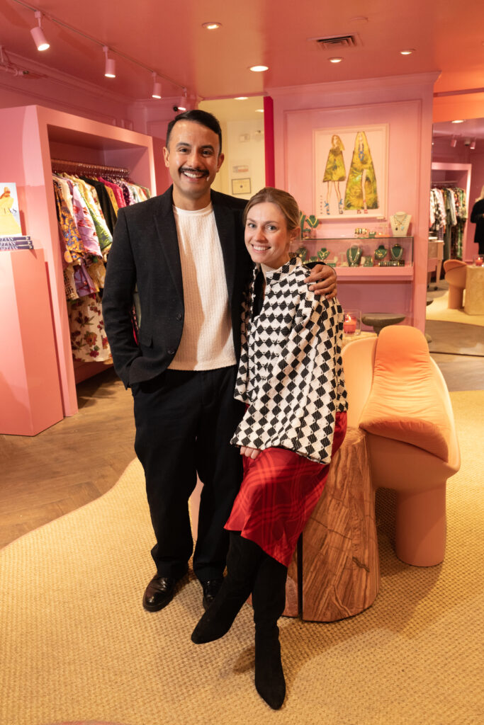 Edwardo Flores, Caroline Luther (Photo by George Fiala)