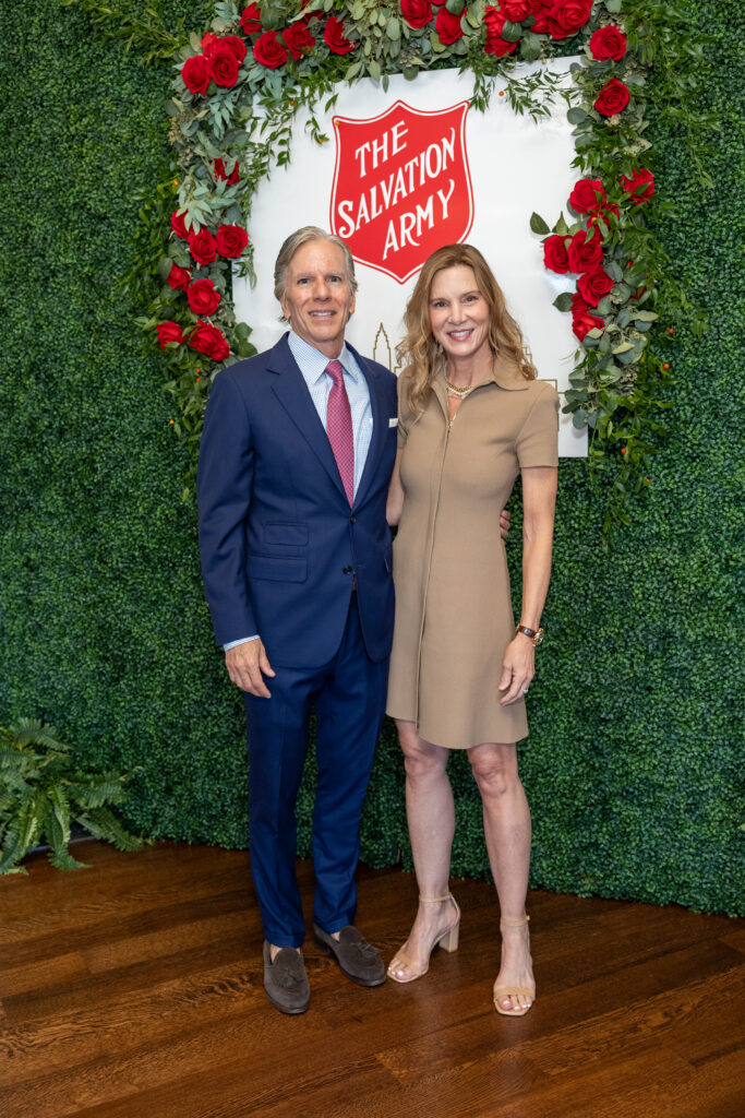 Bill Schneidau & Emily Clay at the Salvation Army of Greater Houston 30th annual luncheon (Photo by Jenny Antill)