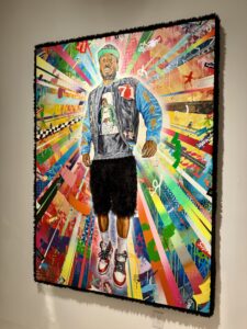 Fresh, art by Brandon Harris, Photo Courtesy TF Gallery