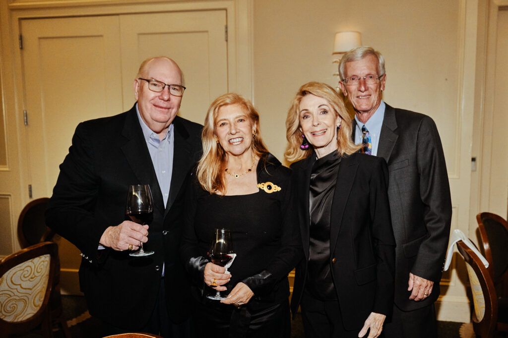 John & Magdalena English, Kathy & John Davis at The Heritage Society's Evening of Heritage (Photo by Fulton Davenport)