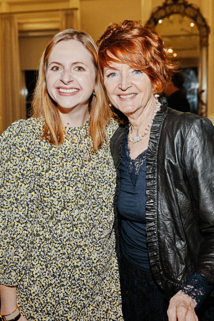 Kara Neumann, Laura Pears at The Heritage Society's Evening of Heritage (Photo by Fulton Davenport)