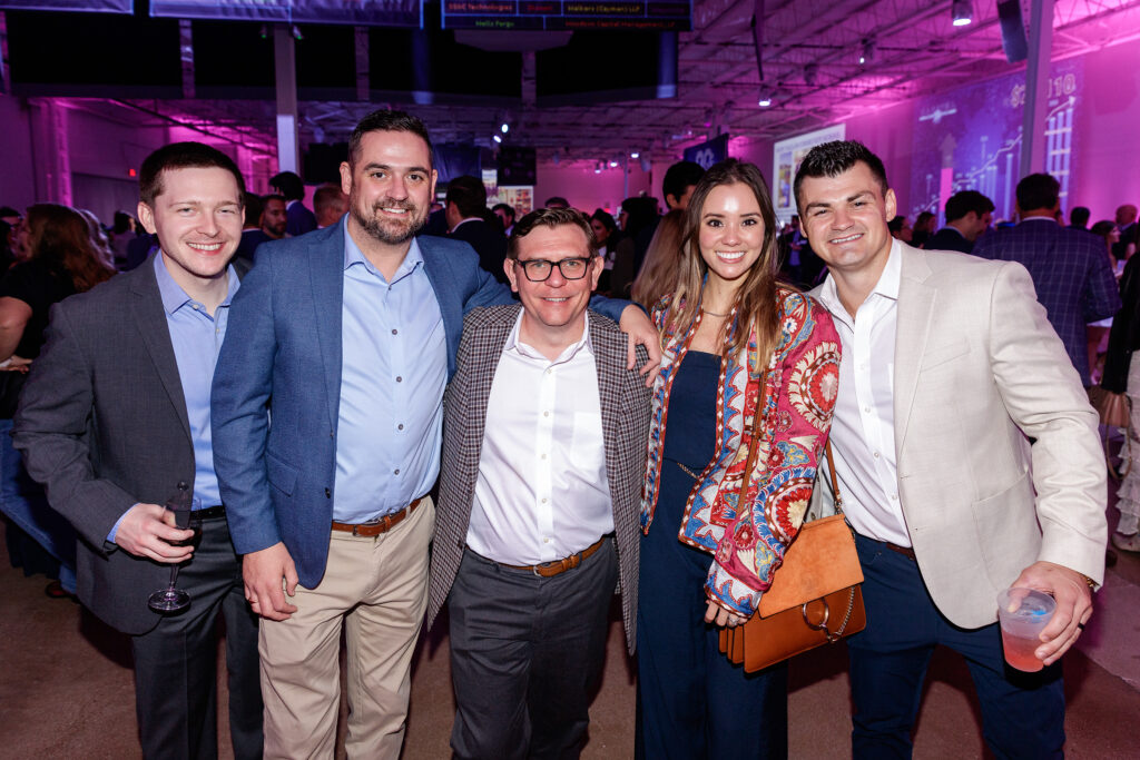 Kevin Survance, Dylan Reid, Carl Seiler, Katie Chang, and
Chad Weaver (Photo by William Neal)