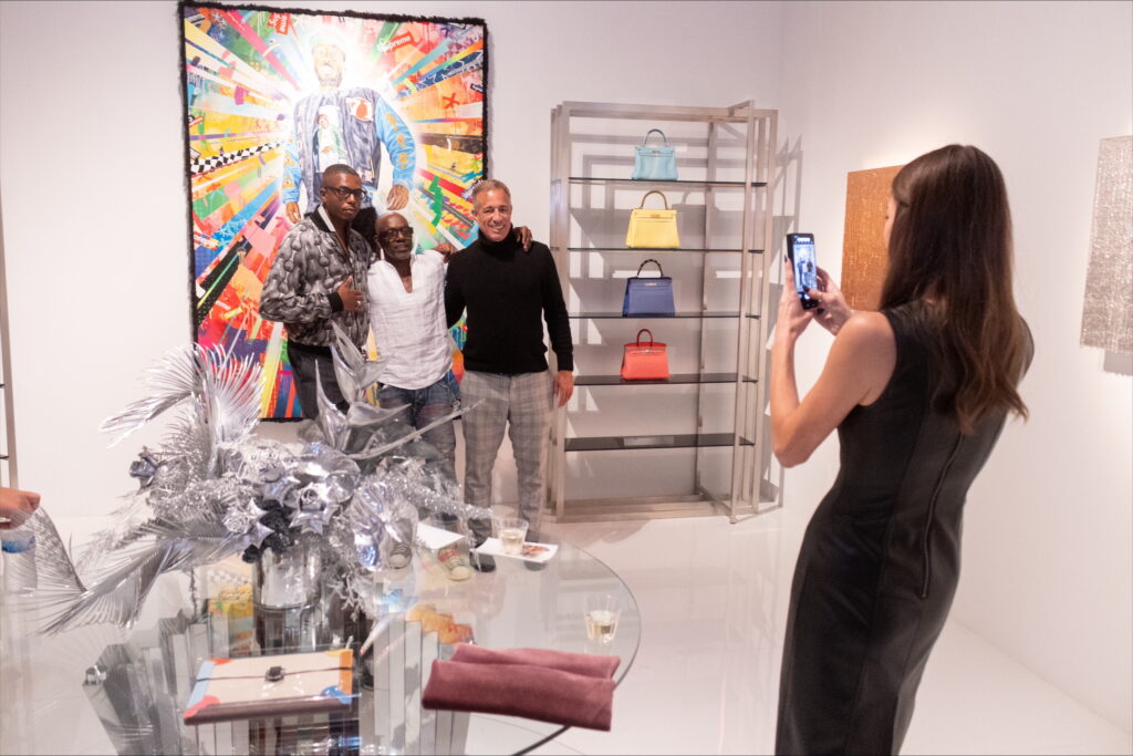 Kalu Ugwuomo Jr., Guest, Geoff Green (Photo by Will Von Bolton)