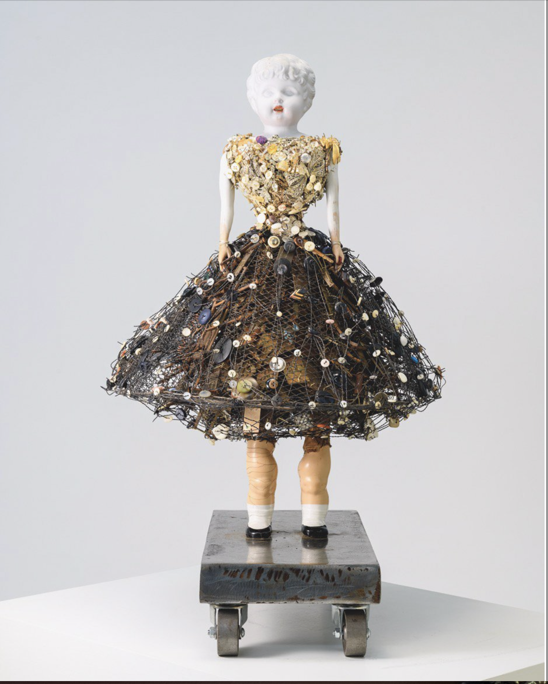 Karin Broker’s “Trouble Girl,” 2021, $25,000, at Heidi Vaughan Fine Art