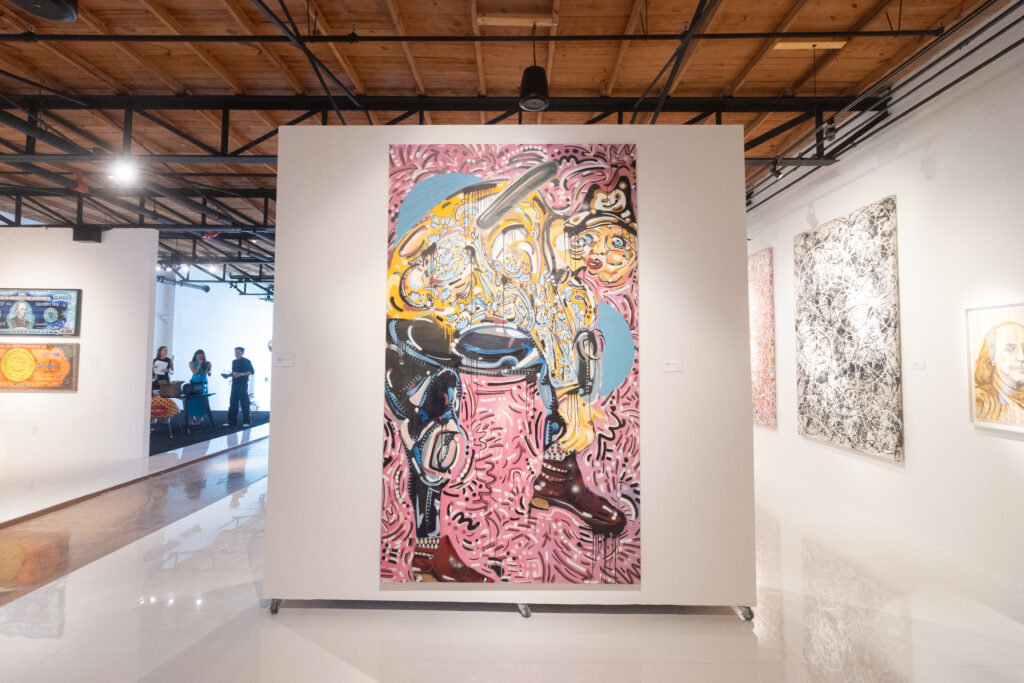 Kelsey Heimerman Art- "Don't Drop the Bomb" (Photo by Will Von Bolton)