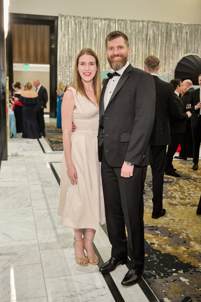 Maggie & Greg Sheridan at the Spindletop Community Impact Partners 50th annual Holiday Ball (Photo by Fulton Davenport/PWL Studio)