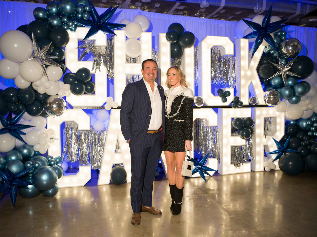 Marc & Whitney Lawson at the Houston Young Professionals for the American Cancer Society 'Shuck Cancer' fundraiser (Photo by Daniel Ortiz)