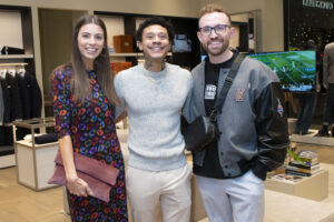 Melissa Ellis, Ricardo Mancia, Charlie White (Photo by Tamytha Cameron)