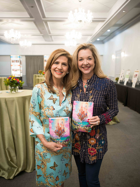 Merhnaz Gill, Julie Finck at iWRITE's 15th Annual Book Signing & Literacy Festival (Photo by Daniel Ortiz)
