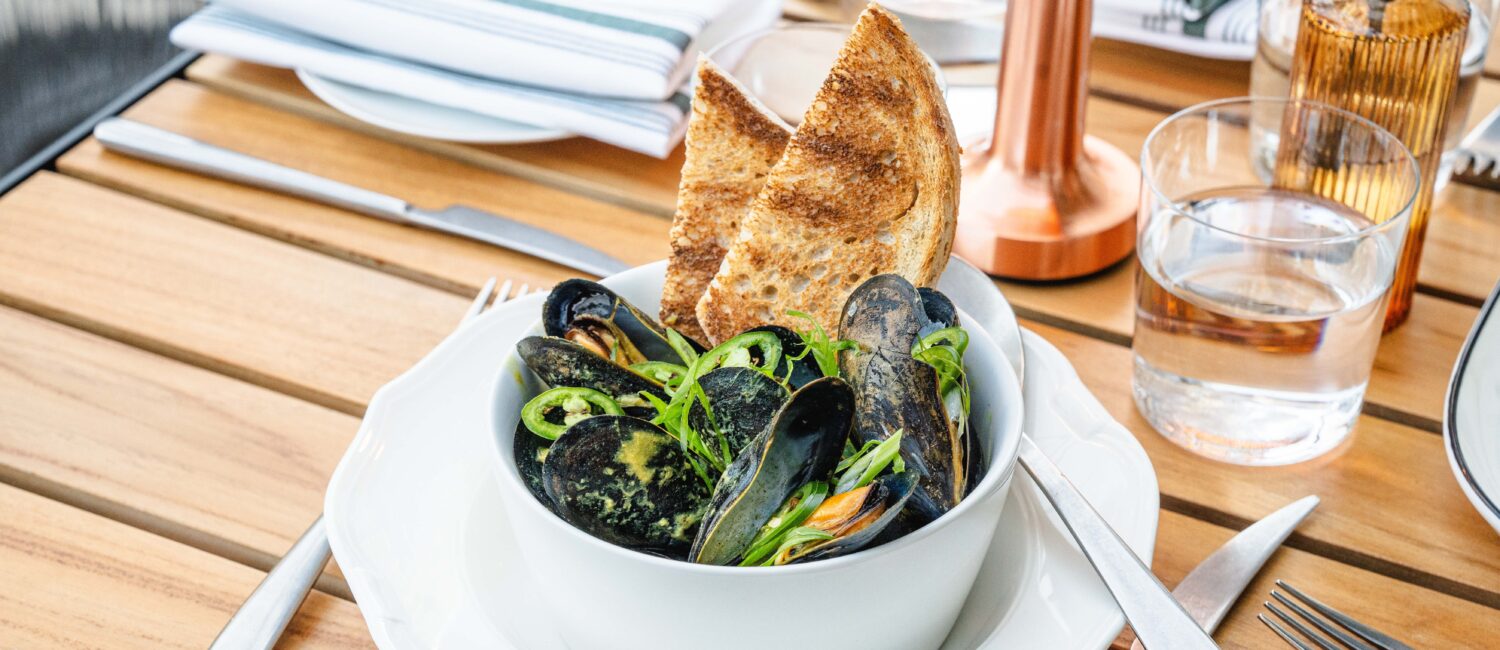 Mussels at Andiron Grill and Patio