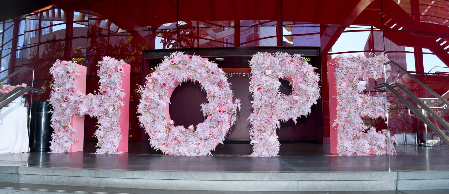 Planned Parenthood Hope Floral Sculpture (Photo by Kristina Bowman Photography)