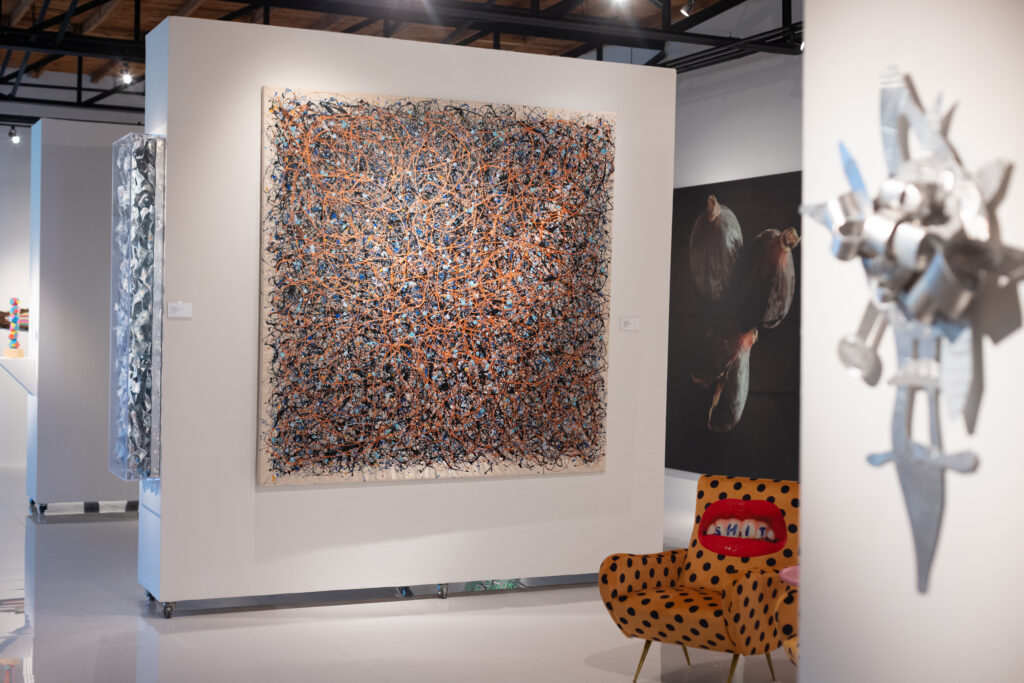 Paul Nagy Art, Lekha Singh Art, Kevin Cole Art (Photo by Will Von Bolton)