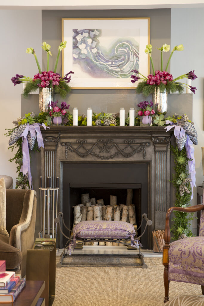 Kappa Kappa Gamma Foundation of Houston Holiday Pilgrimage holiday decor from a previous year. (Photo by Jenny Antill)