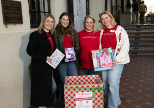 Samantha Eppler, Katie Revia, Jennifer Welden, Claudia Campbell (Photo by George Fiala)