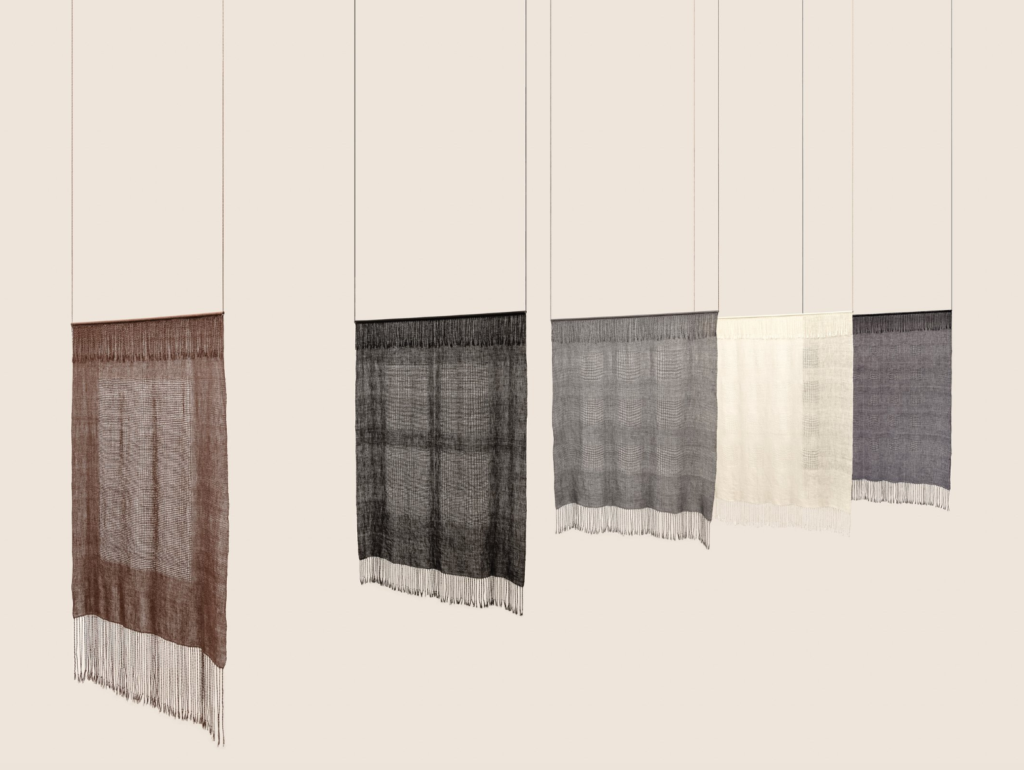 Kristin Marie Bachmann's "Five Basic Positions is on view at The Ion. (Photo by Paul Hester)