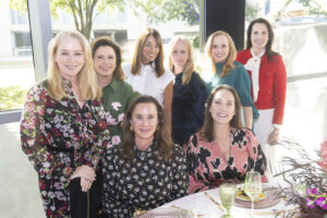 Stephanie Brentlinger, Liz Fleischer, Jennifer Ledbetter, Carie Burnette, Claire Hagenbach, Julia Welborn, Ashley Rupp and Carolyn Coleman (Photo by Sharon Ellman)
